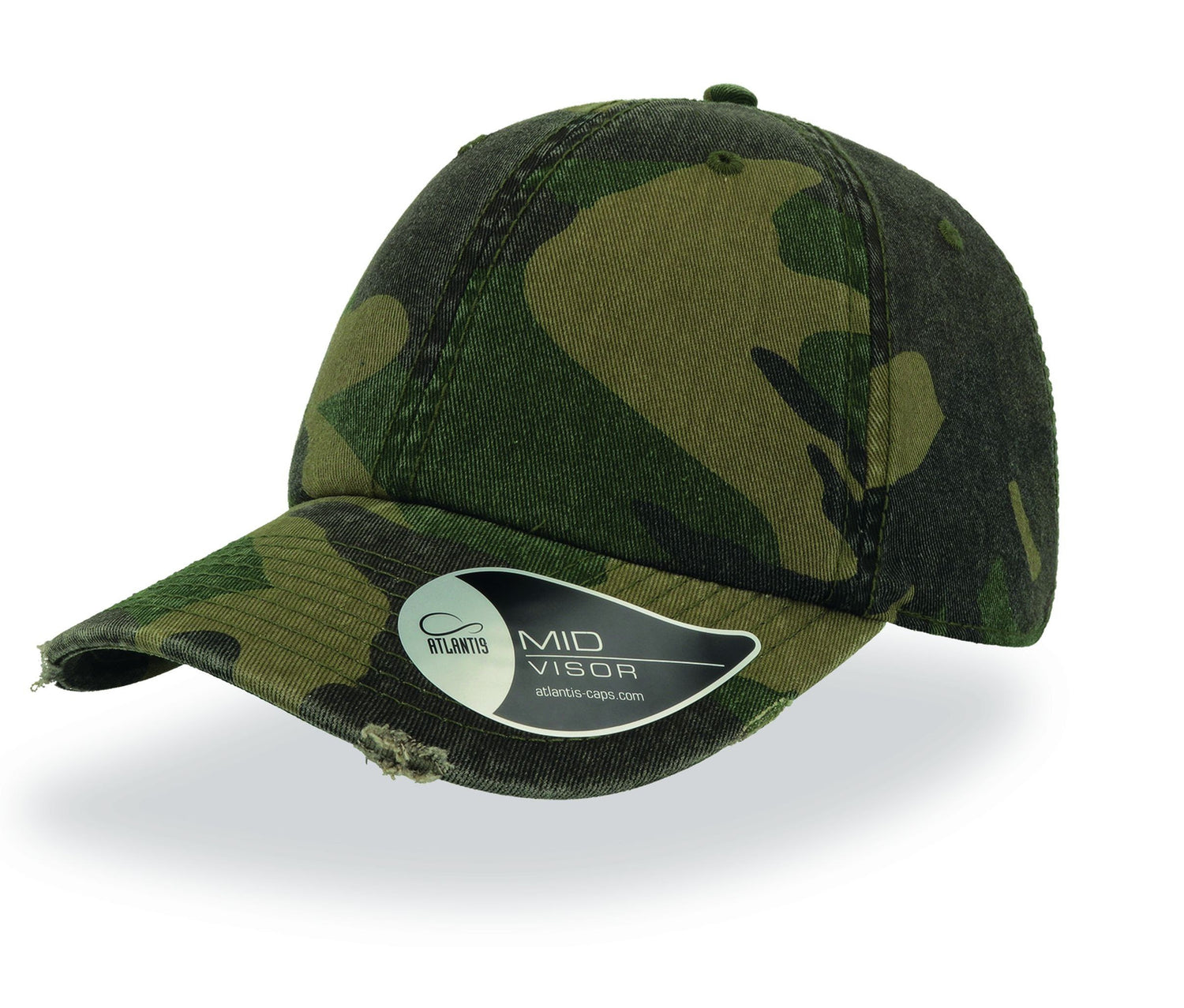 ATLANTIS HEADWEAR DAD HAT DESTROYED