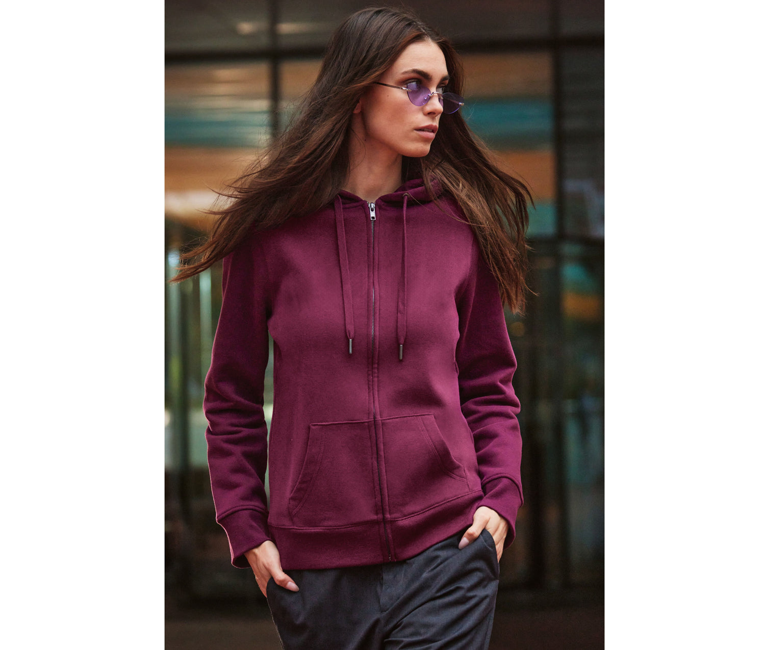 B&C B&C QUEEN ZIPPED HOOD_°