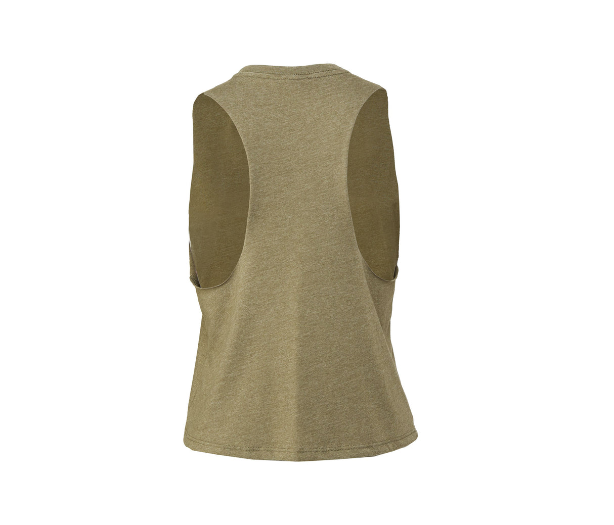 BELLA + CANVAS Women's Racerback Cropped Tank