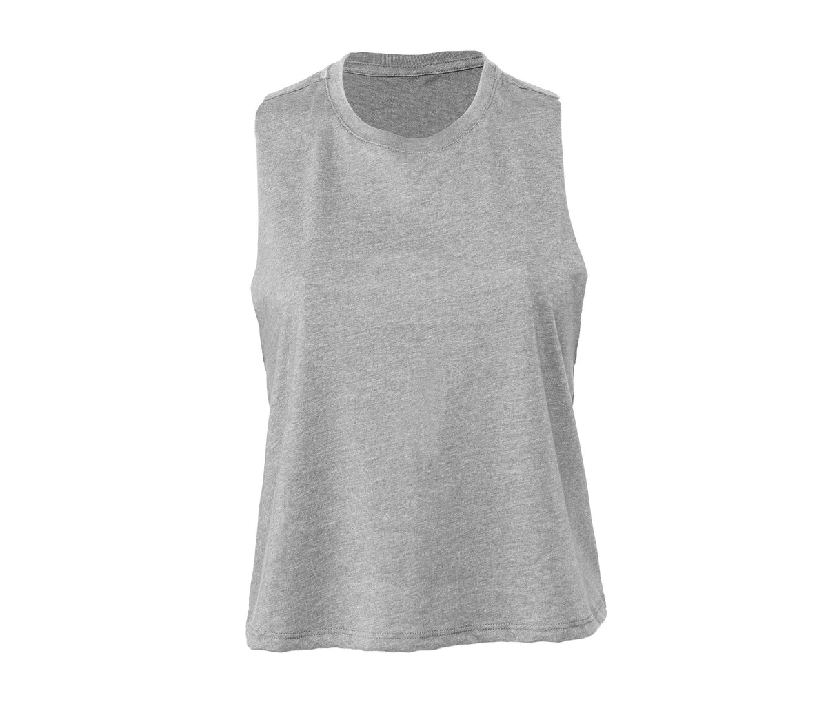 BELLA + CANVAS Women's Racerback Cropped Tank