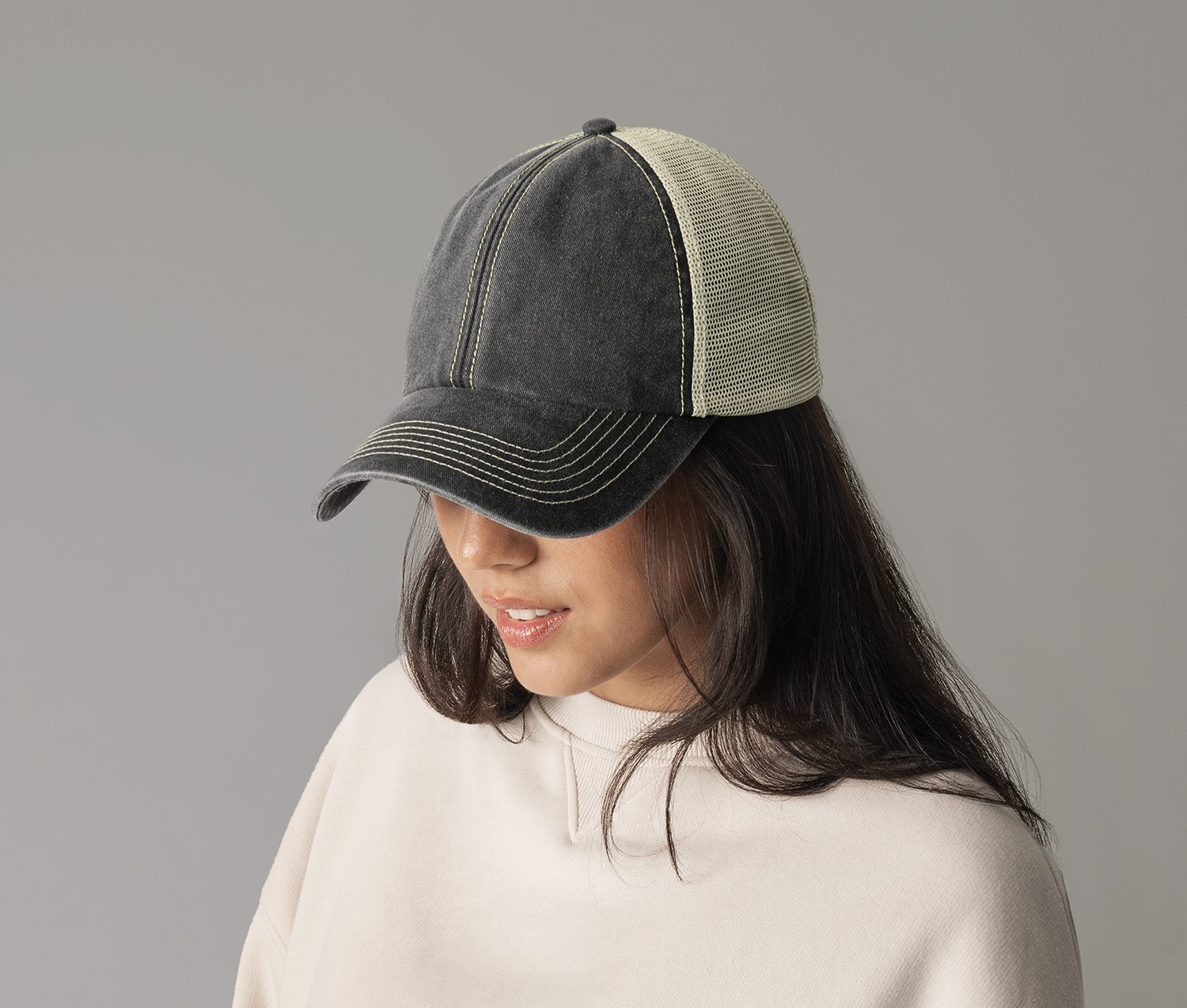 BEECHFIELD 6 PANEL VINTAGE TRUCKER