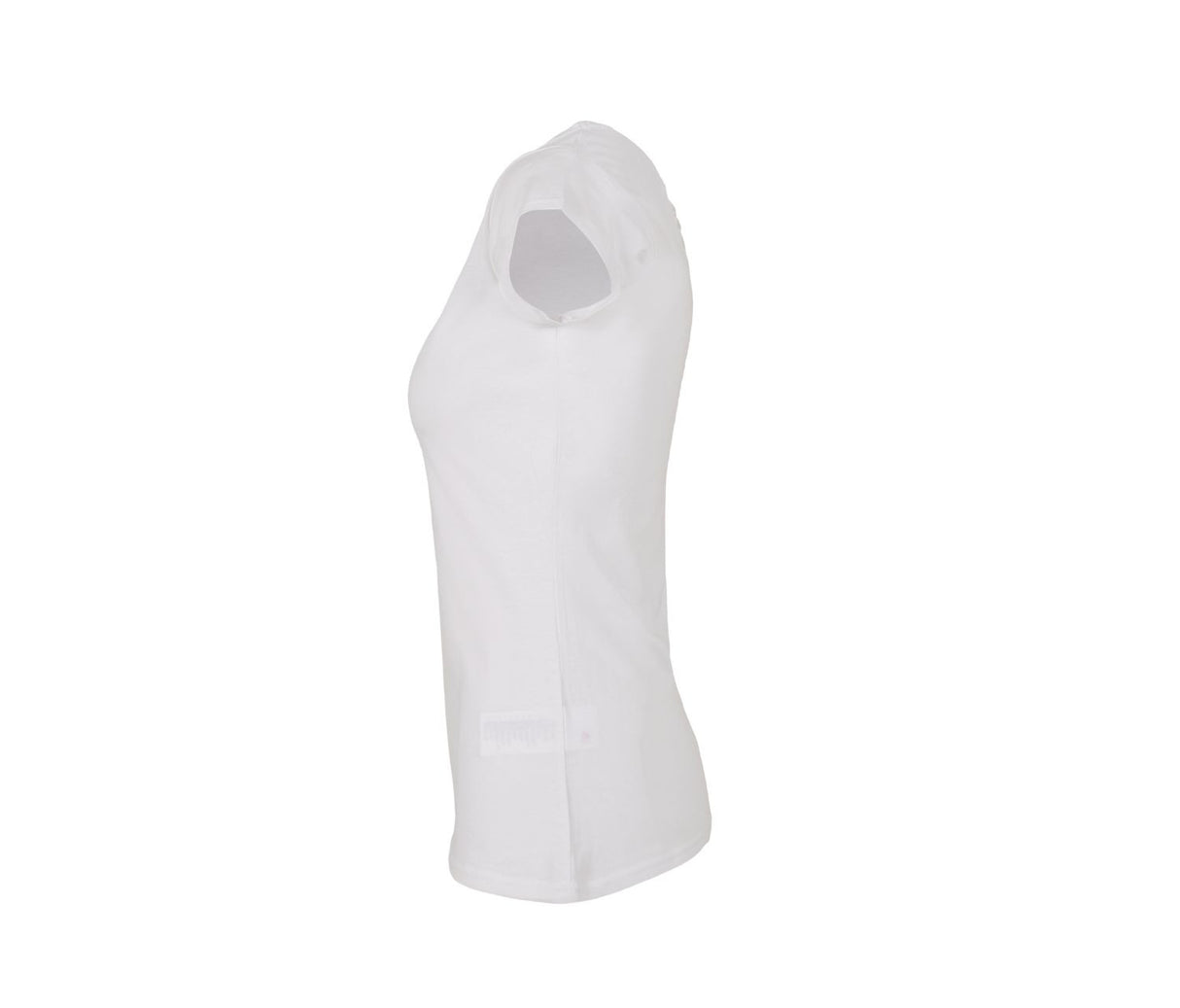 BUILD YOUR BRAND LADIES BACK CUT TEE