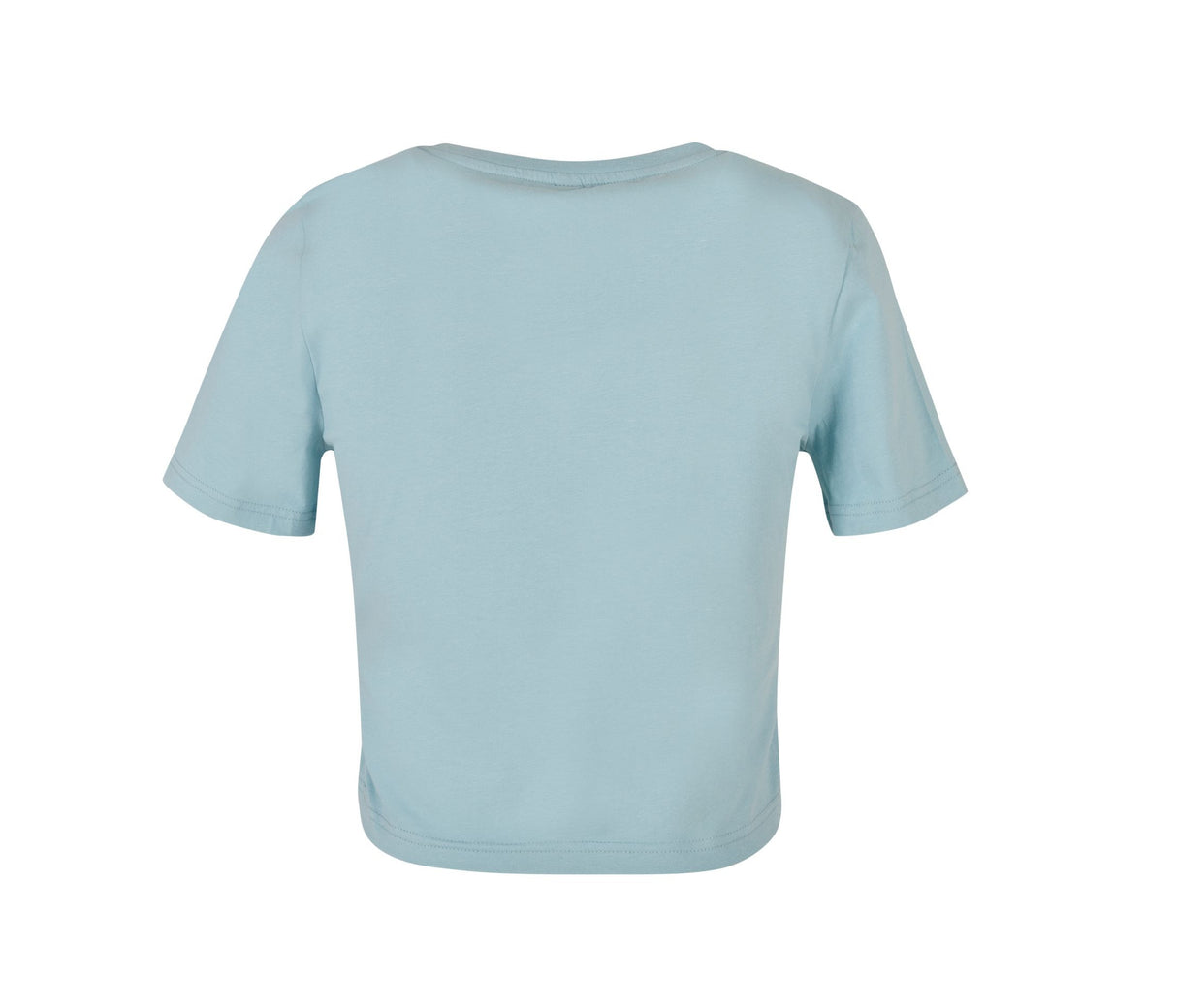 BUILD YOUR BRAND LADIES CROPPED TEE