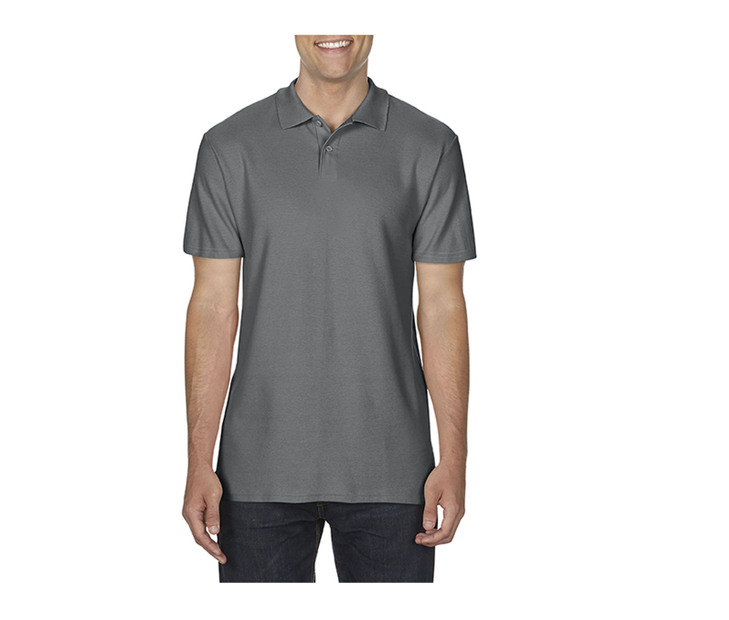 GILDAN SOFTSTYLE® DOUBLE PIQUÉ POLO MEN