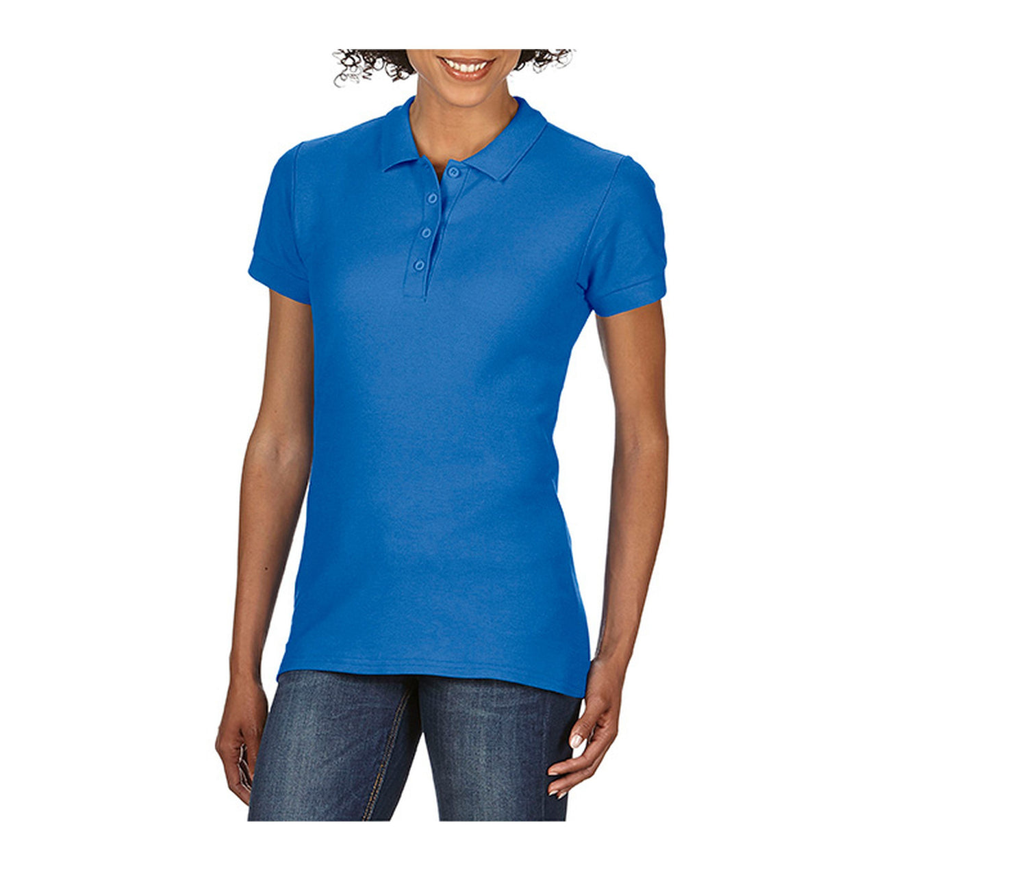 GILDAN SOFTSTYLE® DOUBLE PIQUÉ POLO WOMEN