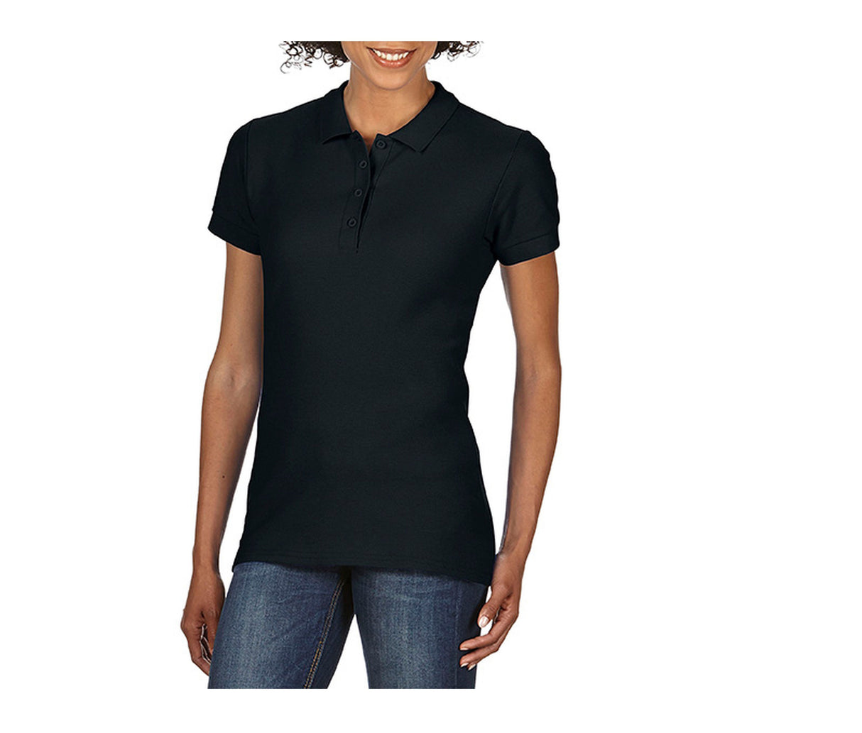 GILDAN SOFTSTYLE® DOUBLE PIQUÉ POLO WOMEN