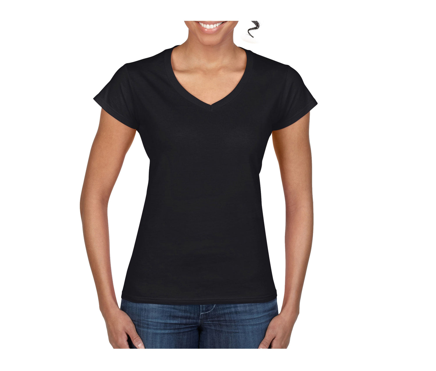 GILDAN SOFTSTYLE® LADIES' V-NECK T-SHIRT
