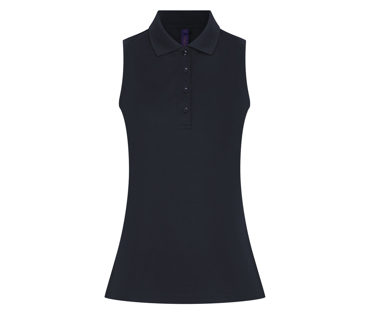 HENBURY LADIES' SLEEVELESS COOLPLUS® POLO SHIRT