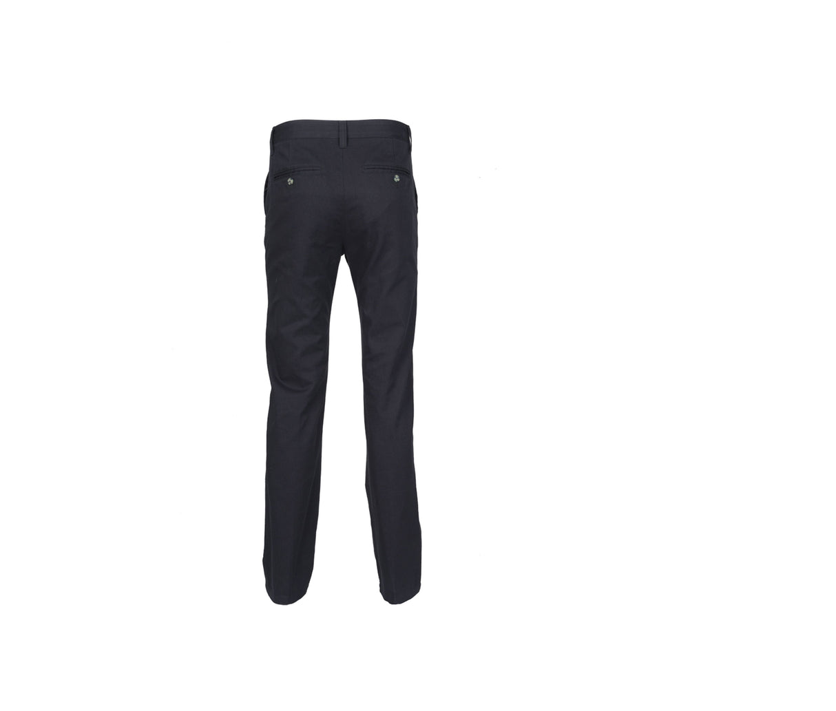 HENBURY LADIES' 65/35 FLAT FRONT CHINO