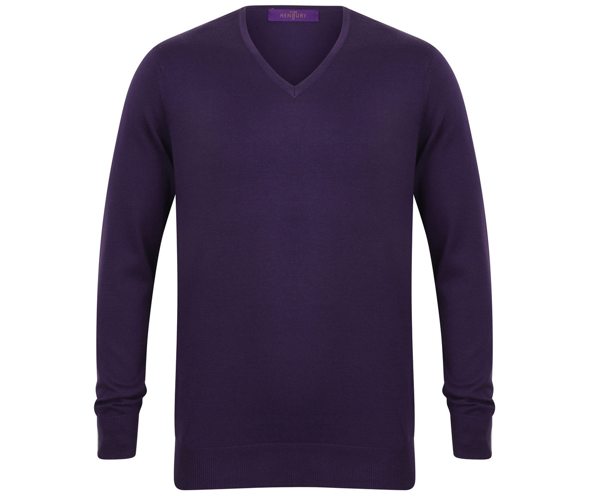 HENBURY MEN'S V-NECK JUMPER