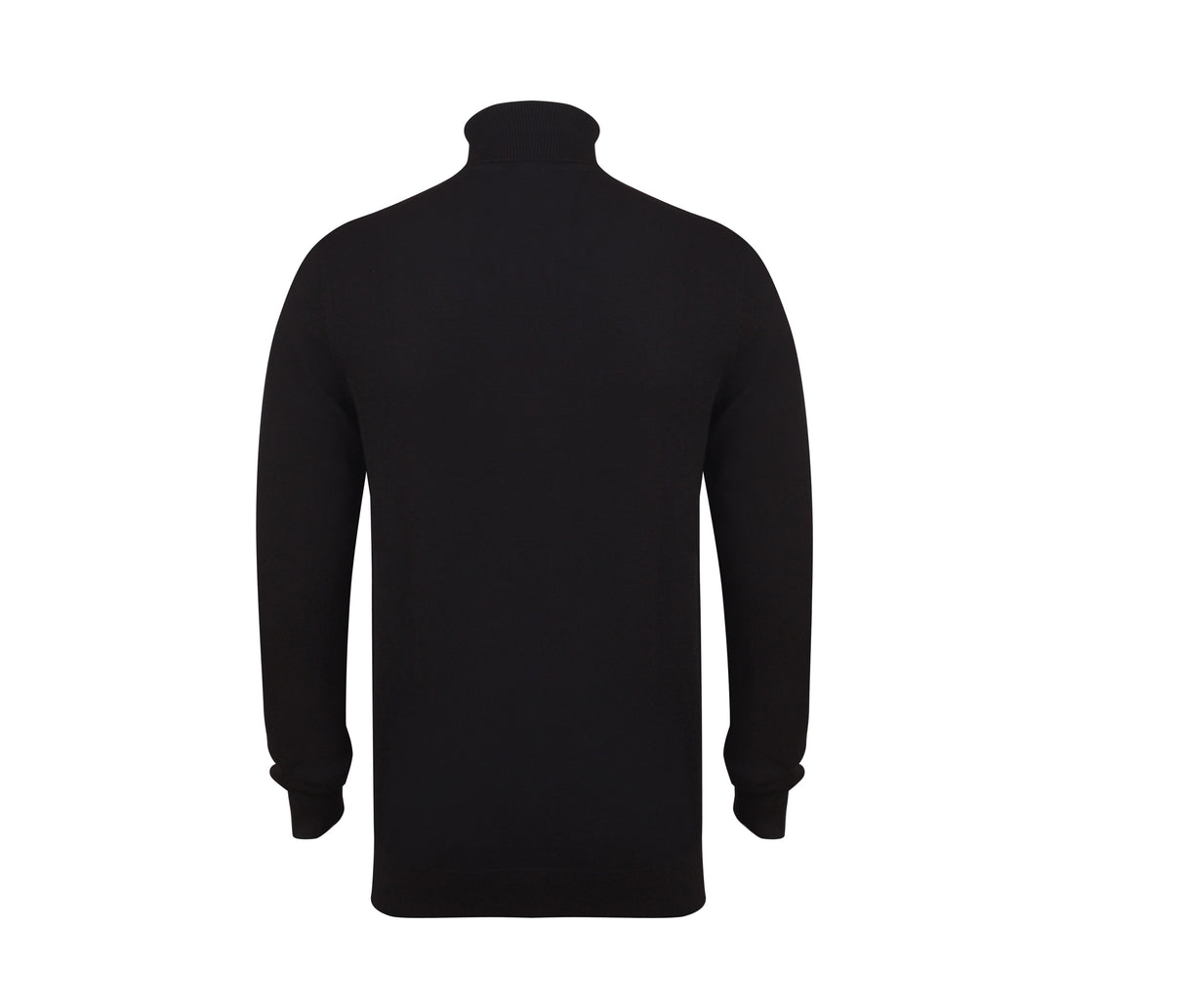 HENBURY MEN'S ROLL NECK JUMPER