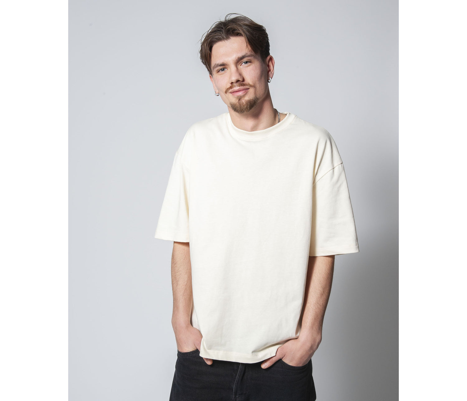 VESTI HEAVYWEIGHT OVERSIZED CREW NECK T-SHIRT
