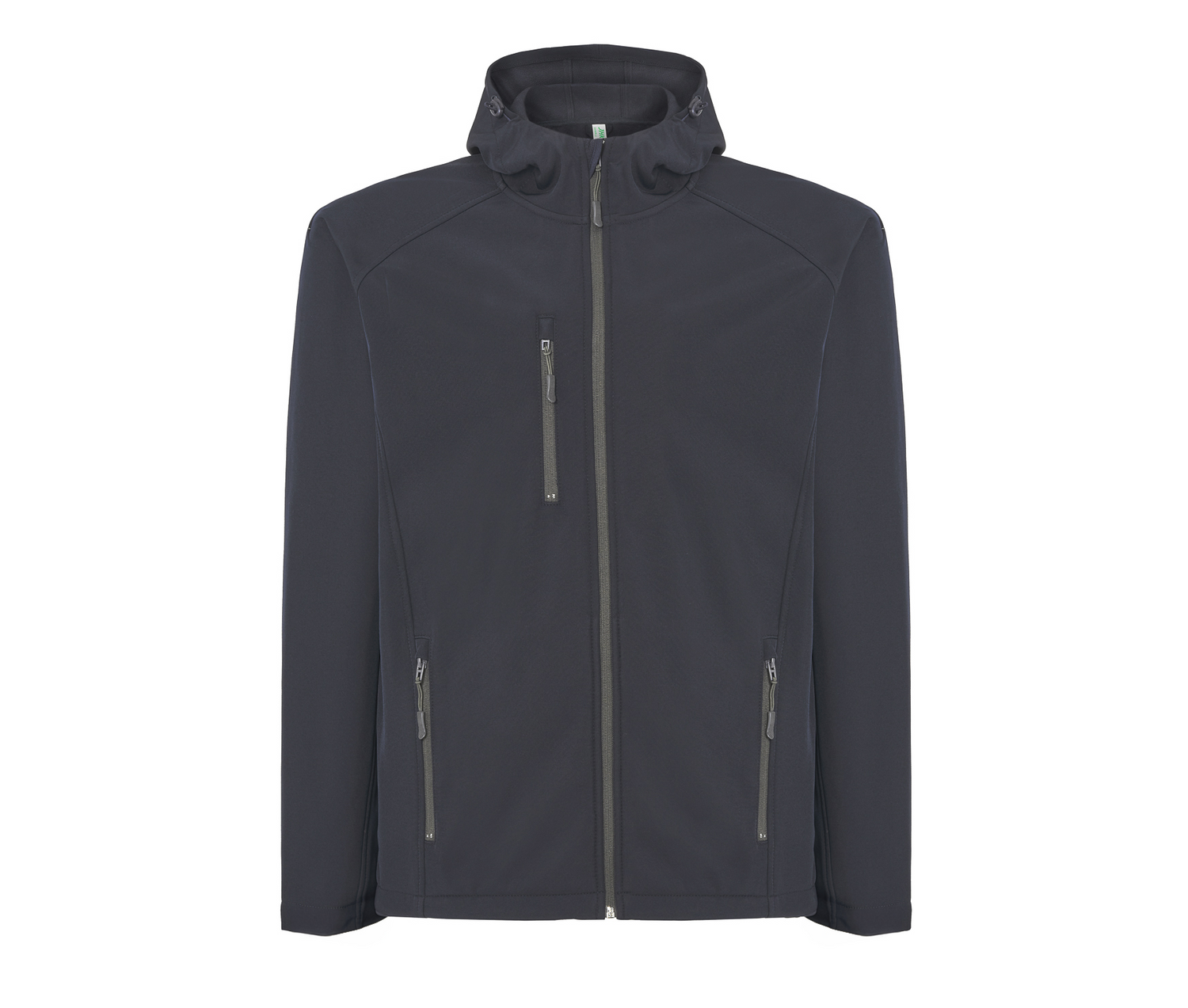 FULL ZIP SOFTSHELL JACKET HOODED