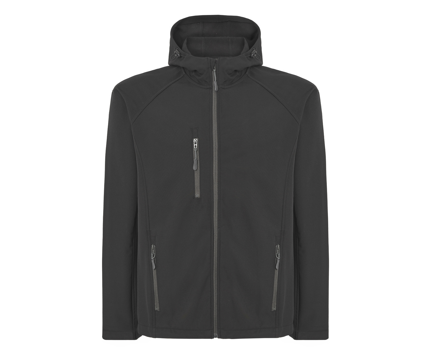 JHK FULL ZIP SOFTSHELL JACKET HOODED