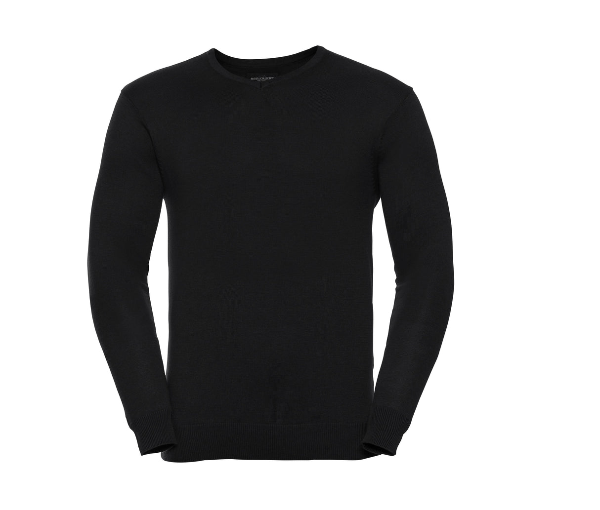 MEN'S V-NECK KNITTED PULLOVER
