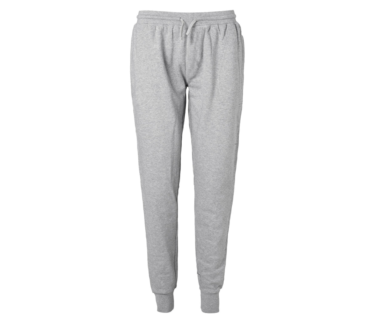 NEUTRAL SWEATPANTS WITH CUFF AND ZIP POCKET