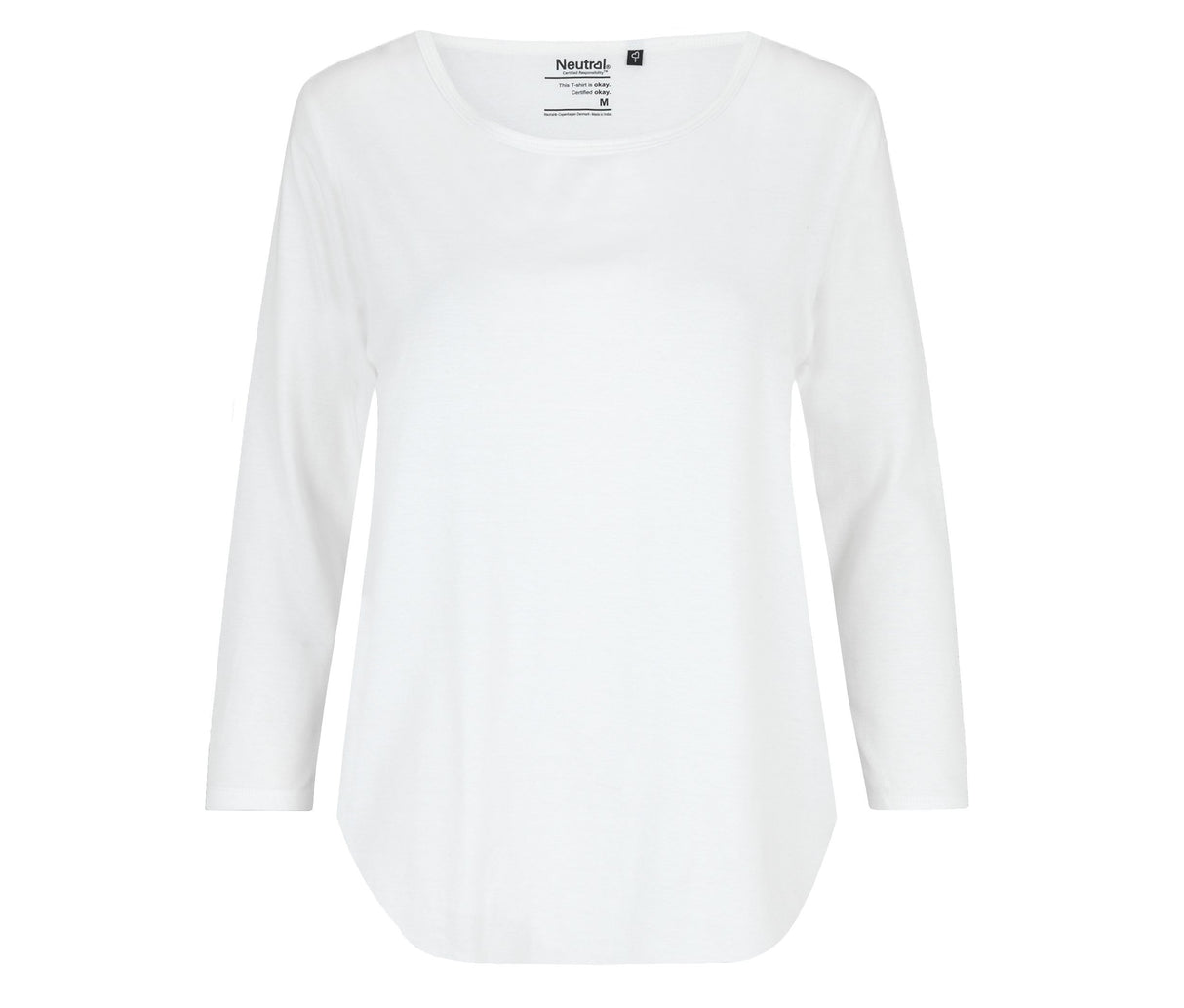 LADIES THREE QUARTER SLEEVE T-SHIRT