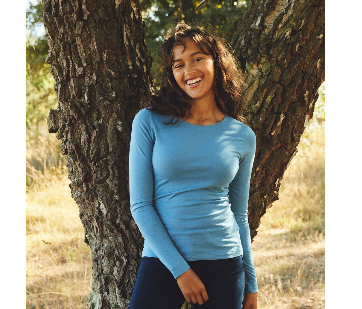 NEUTRAL LADIES LONG SLEEVE TEE-SHIRT