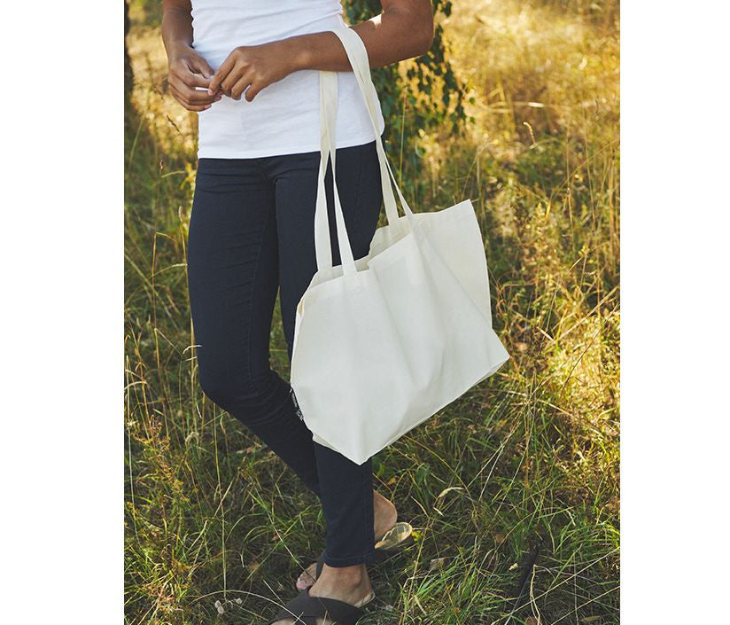 NEUTRAL Shopping Bag with Gusset
