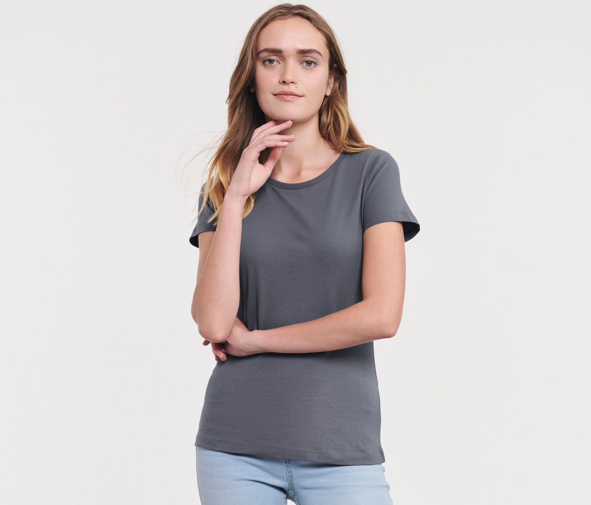 RUSSELL LADIES' PURE ORGANIC TEE
