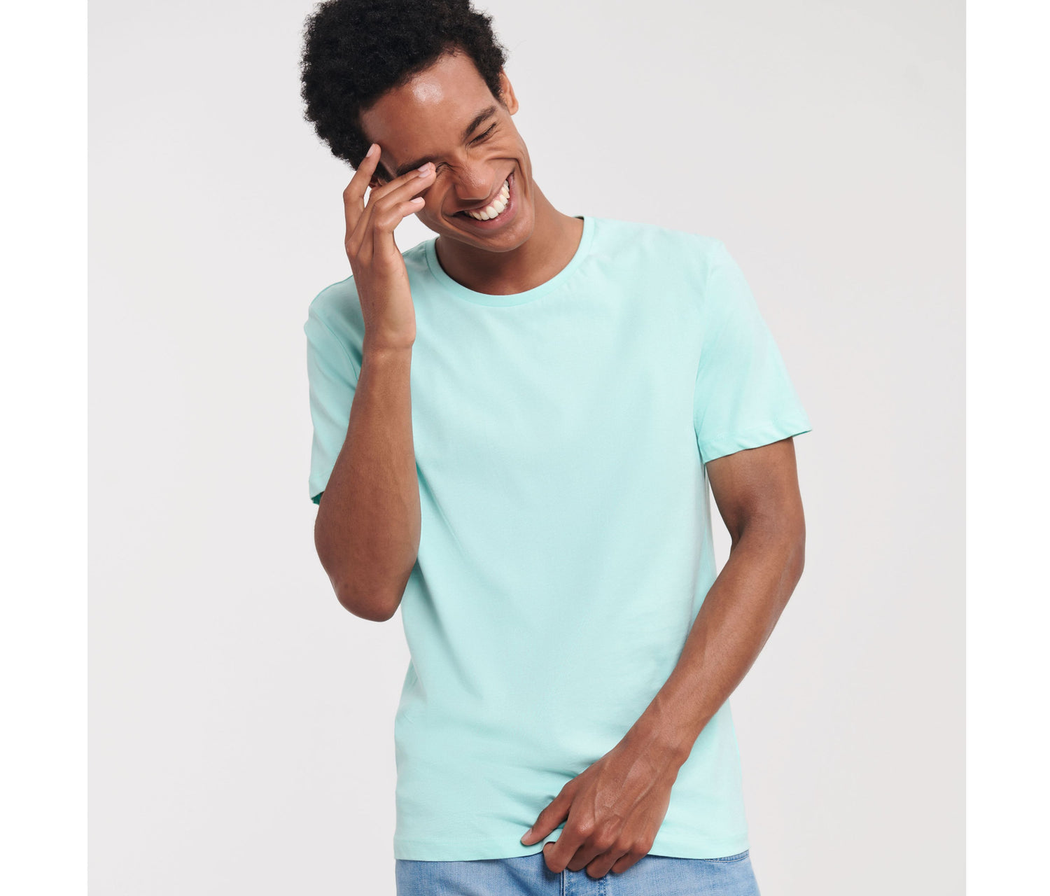 RUSSELL MEN'S PURE ORGANIC TEE