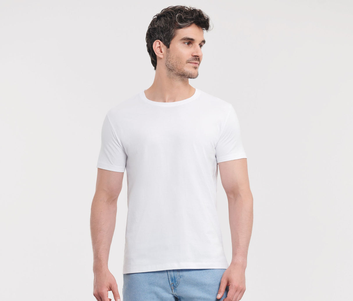 RUSSELL MEN'S PURE ORGANIC HEAVY TEE