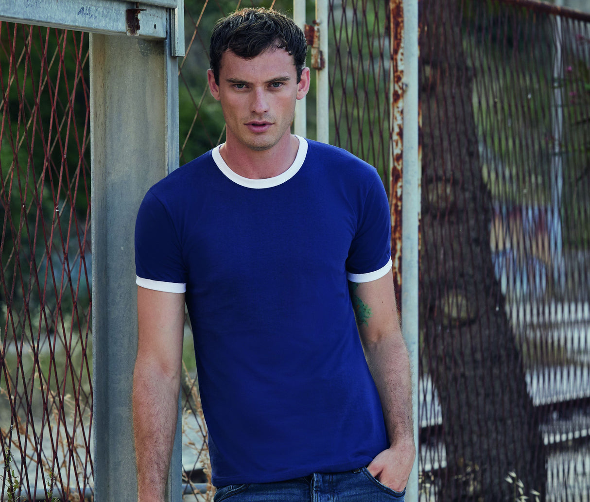 FRUIT OF THE LOOM VALUEWEIGHT RINGER T