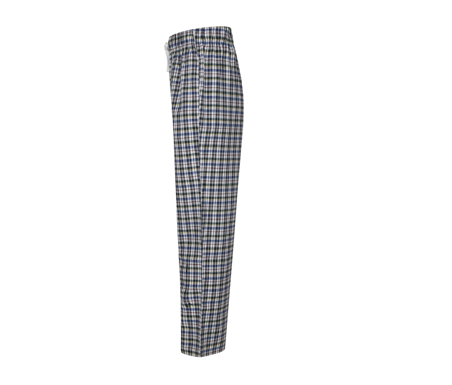 SF CLOTHING MEN'S TARTAN LOUNGE TROUSERS