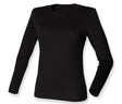LADIES FEEL GOOD LONG SLEEVED STRETCH T