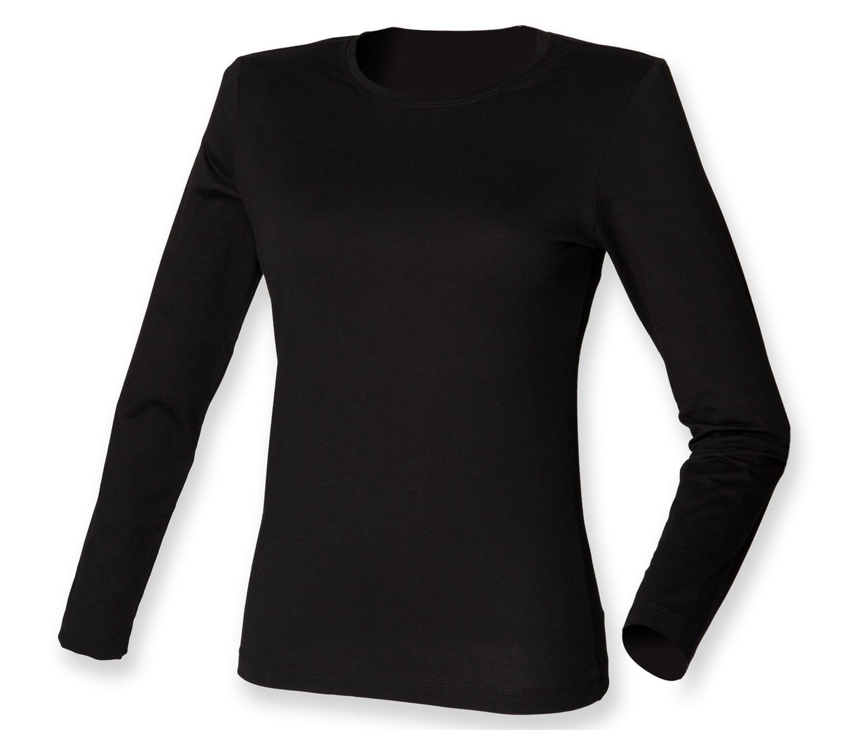 LADIES FEEL GOOD LONG SLEEVED STRETCH T