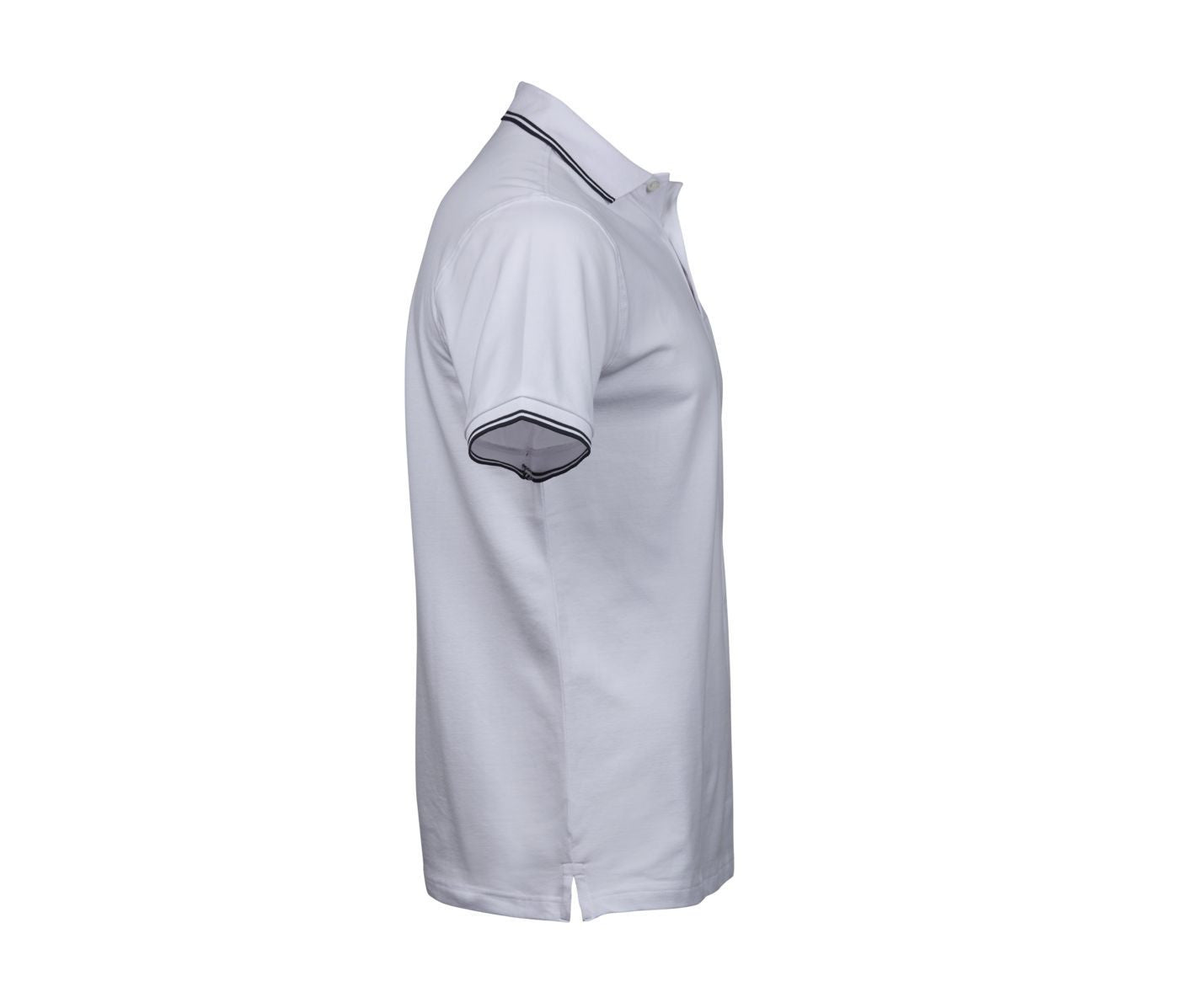 TEE JAYS LUXURY STRIPE STRETCH POLO