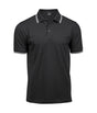 LUXURY STRIPE STRETCH POLO
