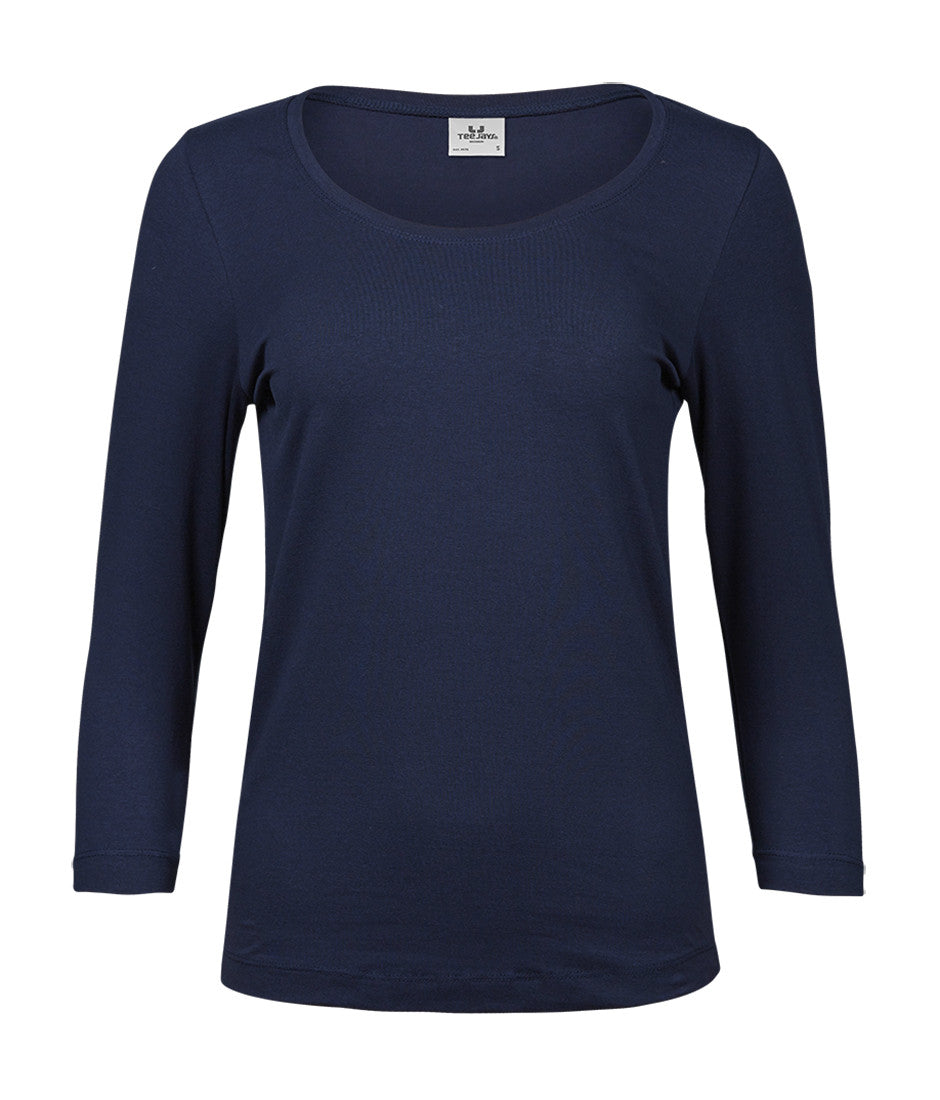 WOMEN'S STRETCH 3/4 SLEEVE TEE