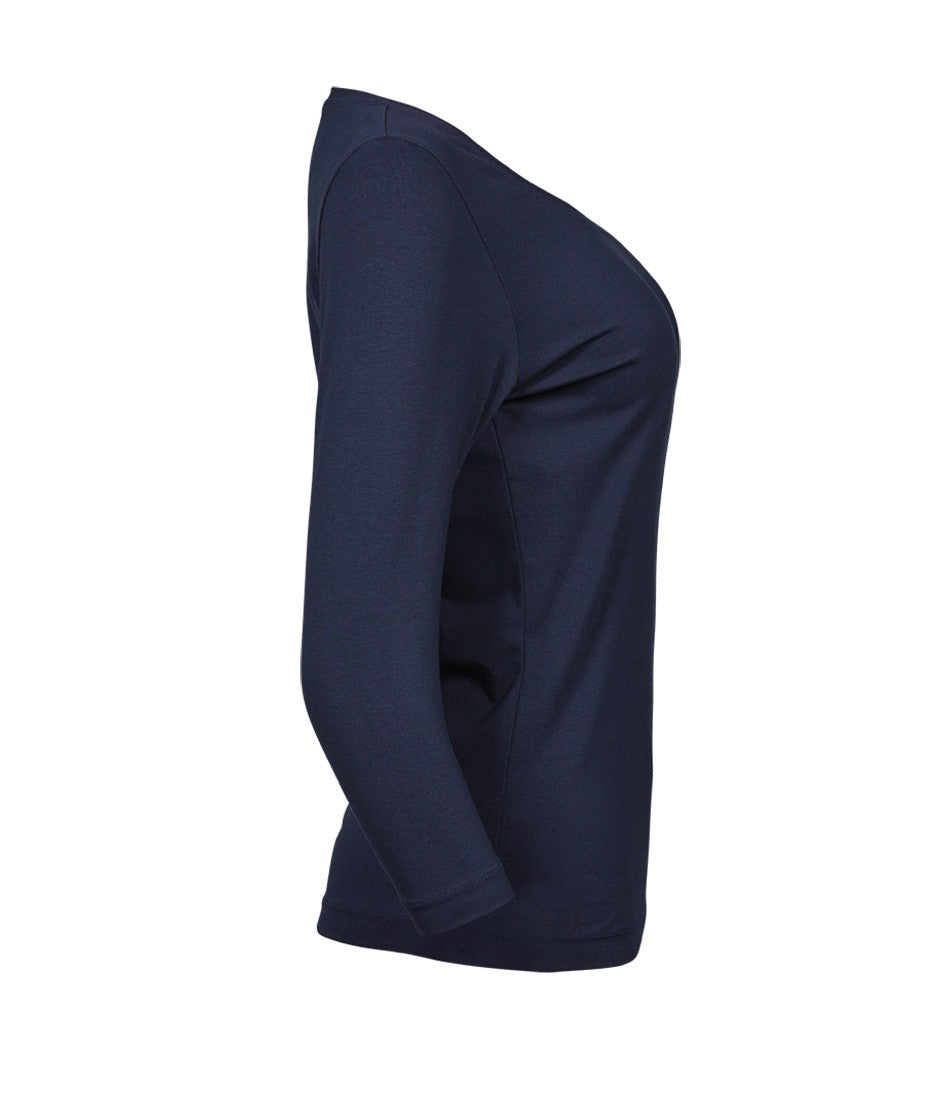 WOMEN'S STRETCH 3/4 SLEEVE TEE