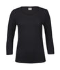 WOMENS STRETCH 3/4 SLEEVE TEE