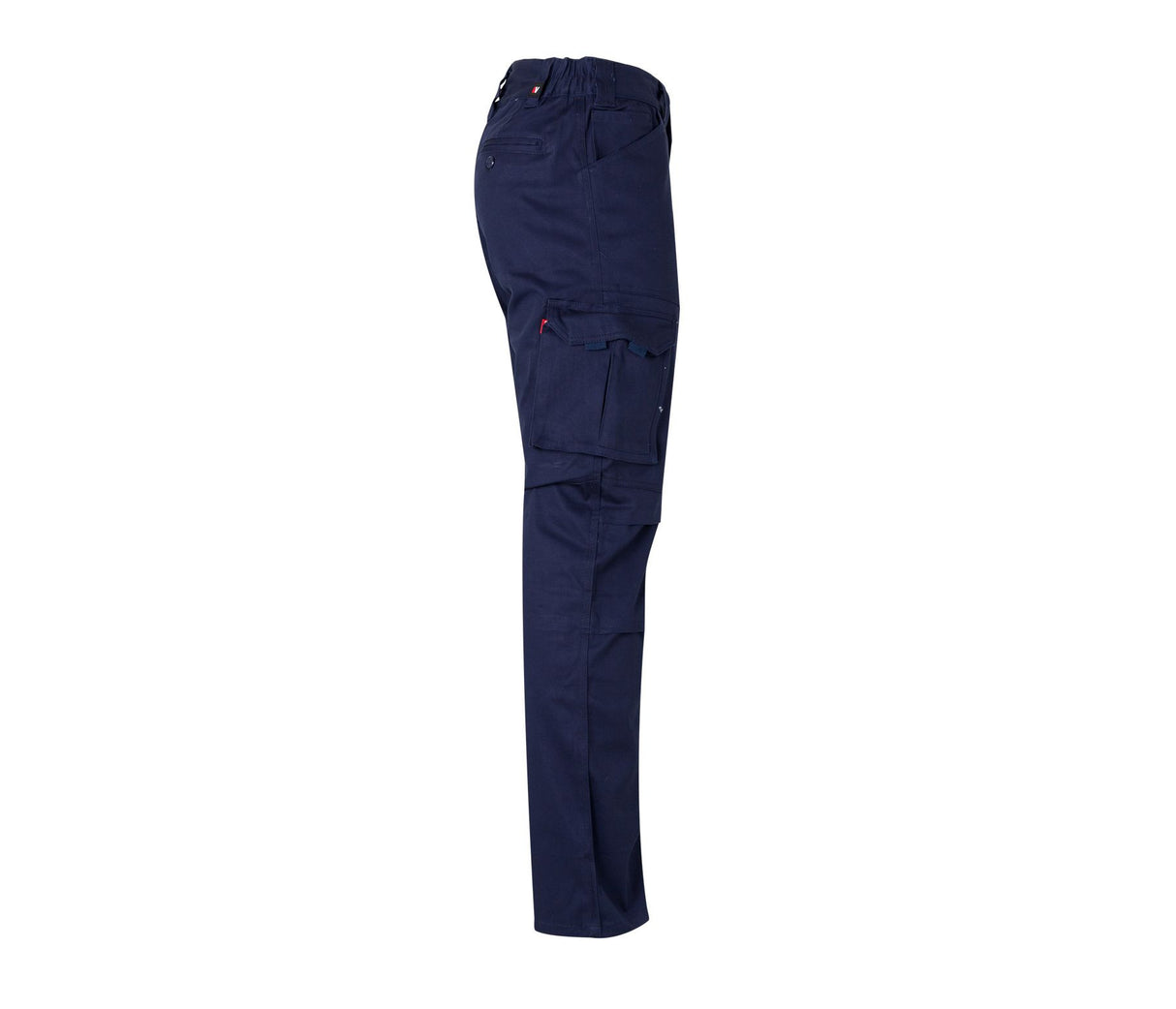 VELILLA MULTI-POCKET STRETCH COTTON TROUSERS