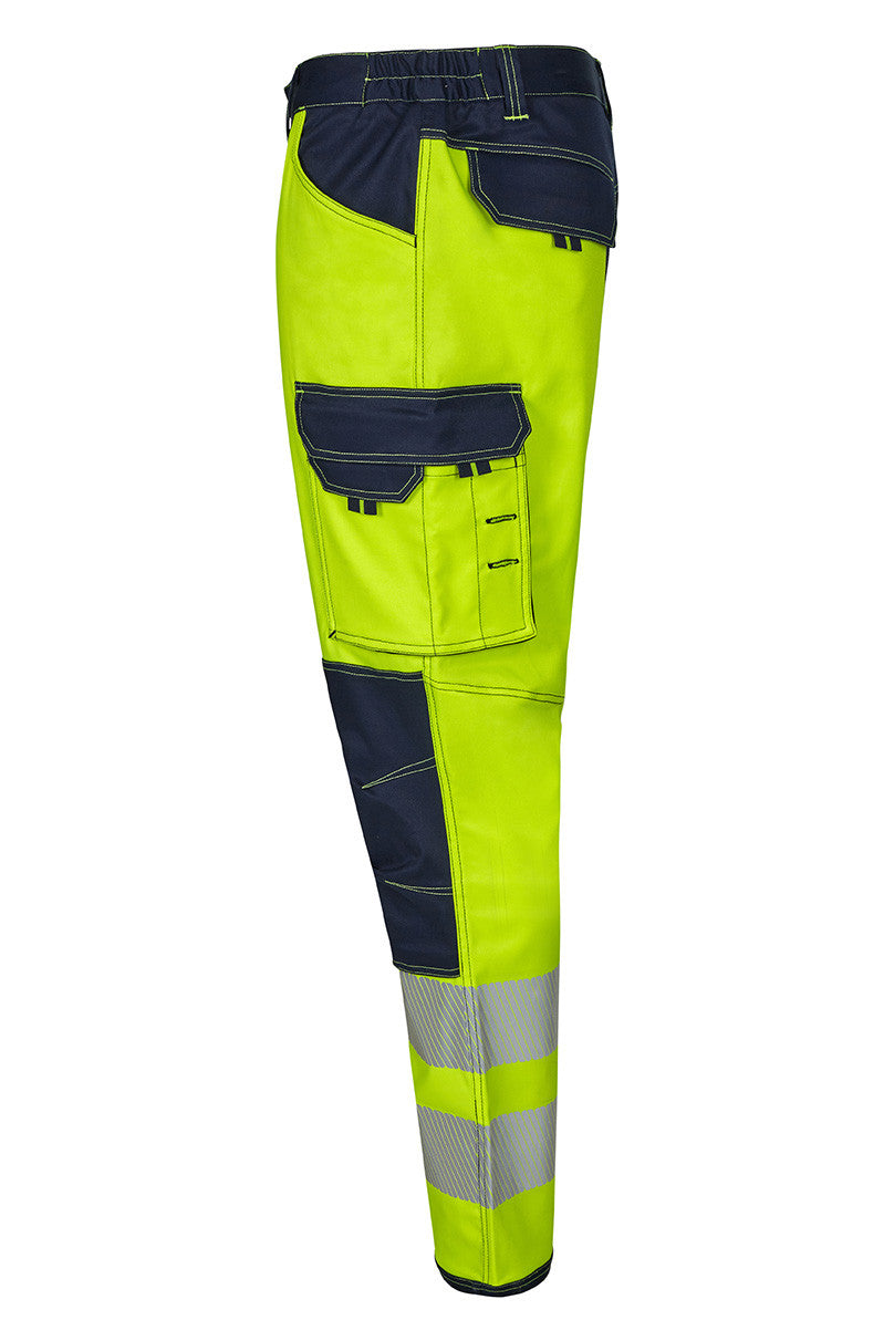 VELILLA STRETCH TROUSERS WITH KNEE PADS AND REFLECTIVE STRIPES