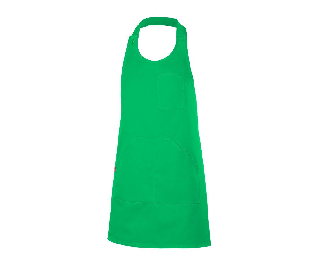 VELILLA SHORT BUTTONED BIB APRON