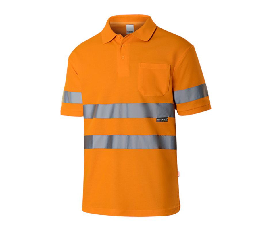 VELILLA HIGH VISIBILITY SS POLO SHIRT