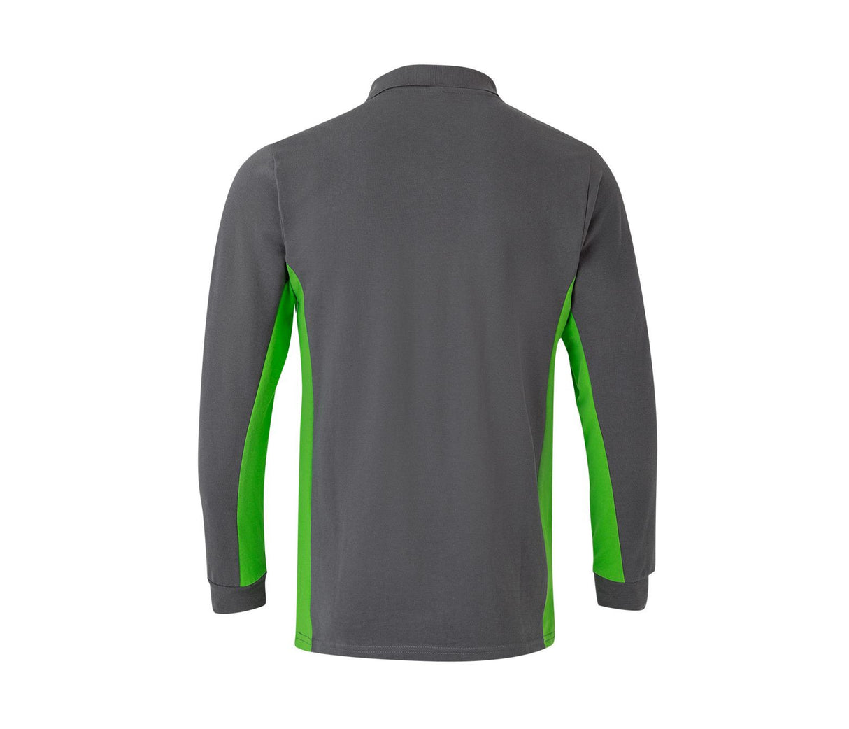 VELILLA TWO-TONE LONG-SLEEVE POLO SHIRT