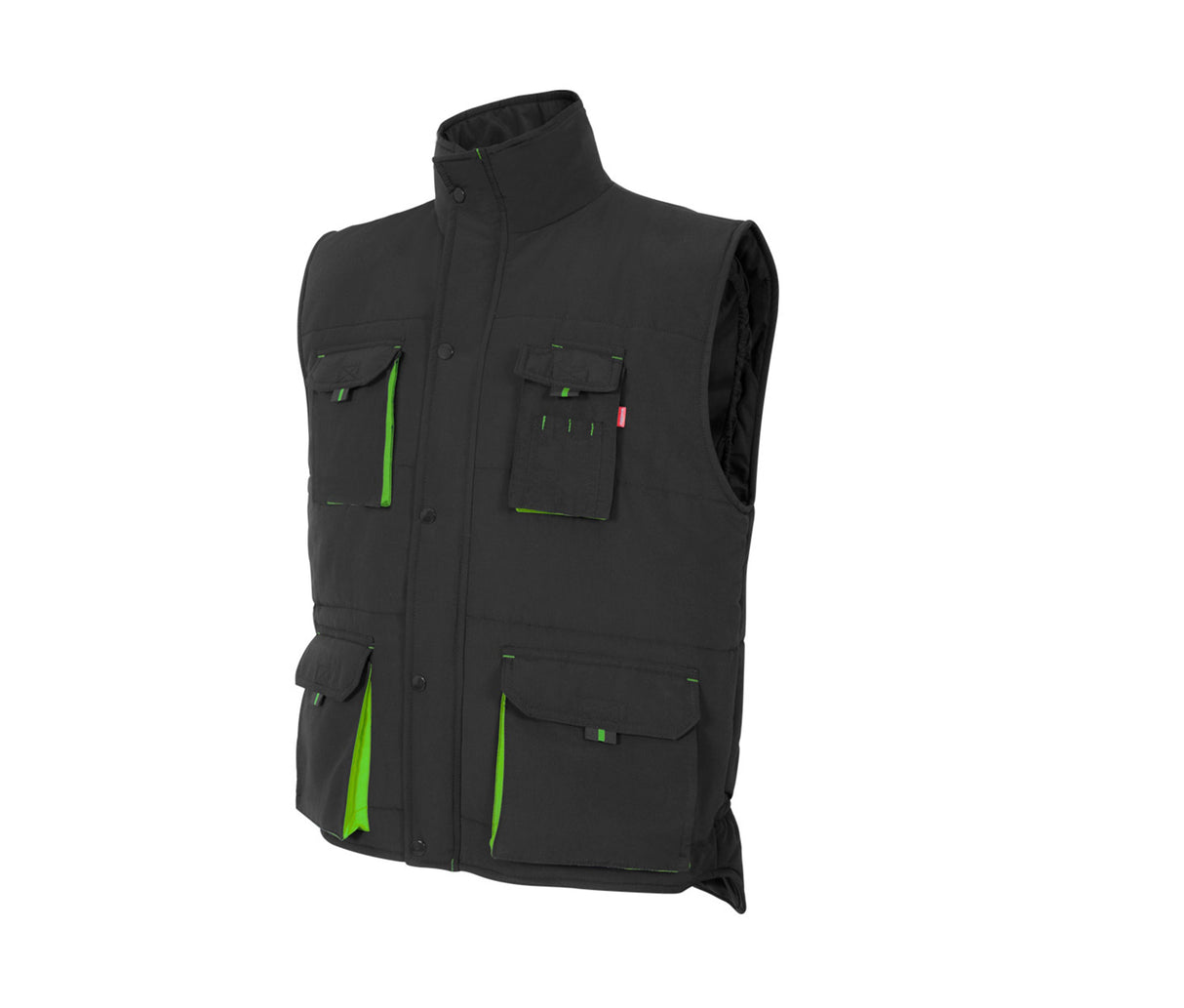 VELILLA TWO-TONE MULTI-POCKET PADDED VEST