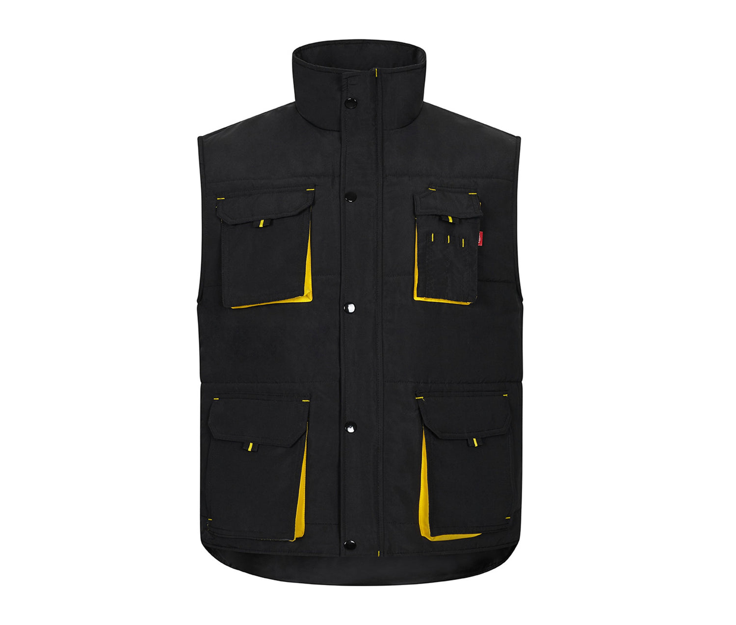 VELILLA TWO-TONE MULTI-POCKET PADDED VEST