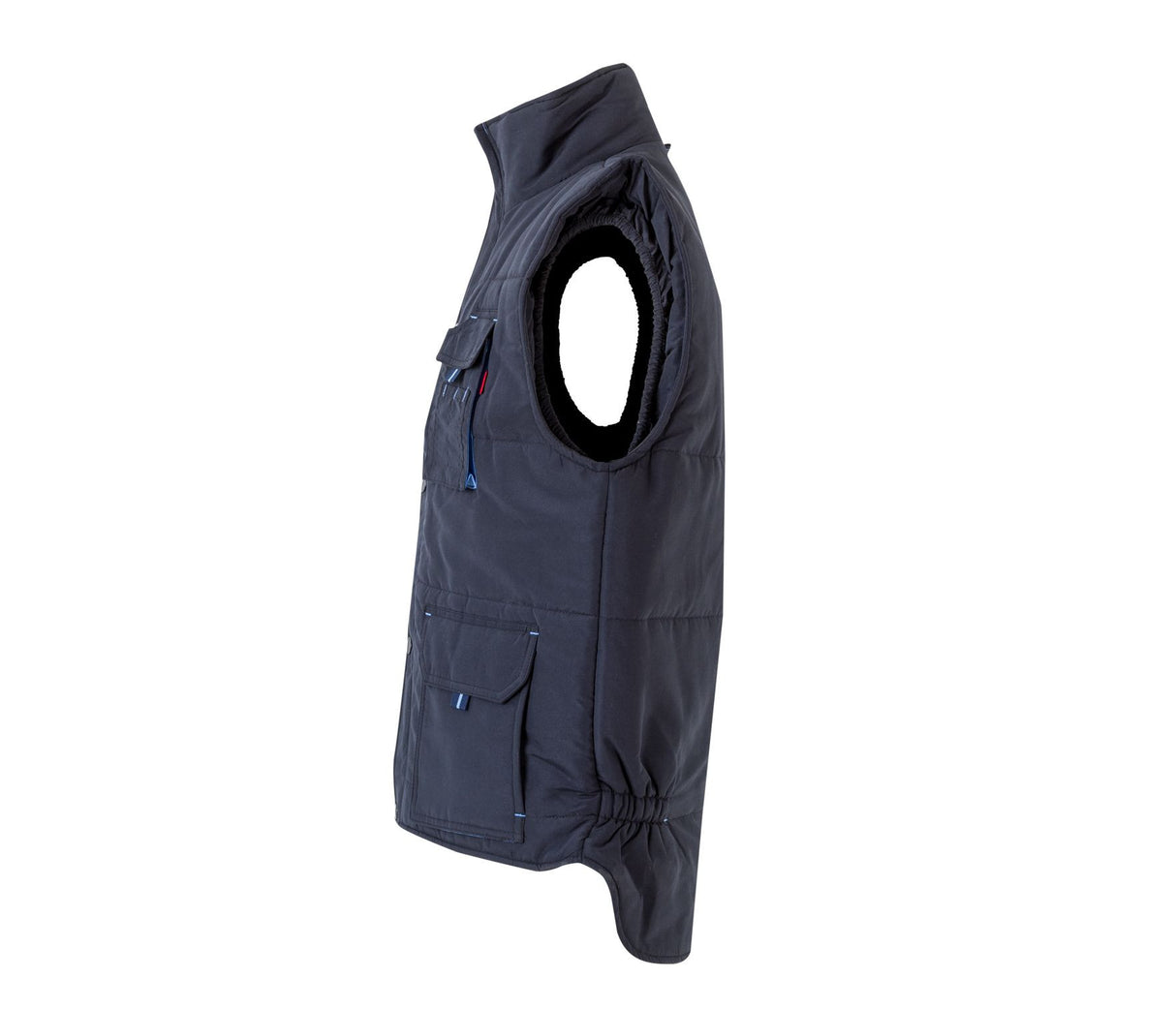 VELILLA TWO-TONE MULTI-POCKET PADDED VEST