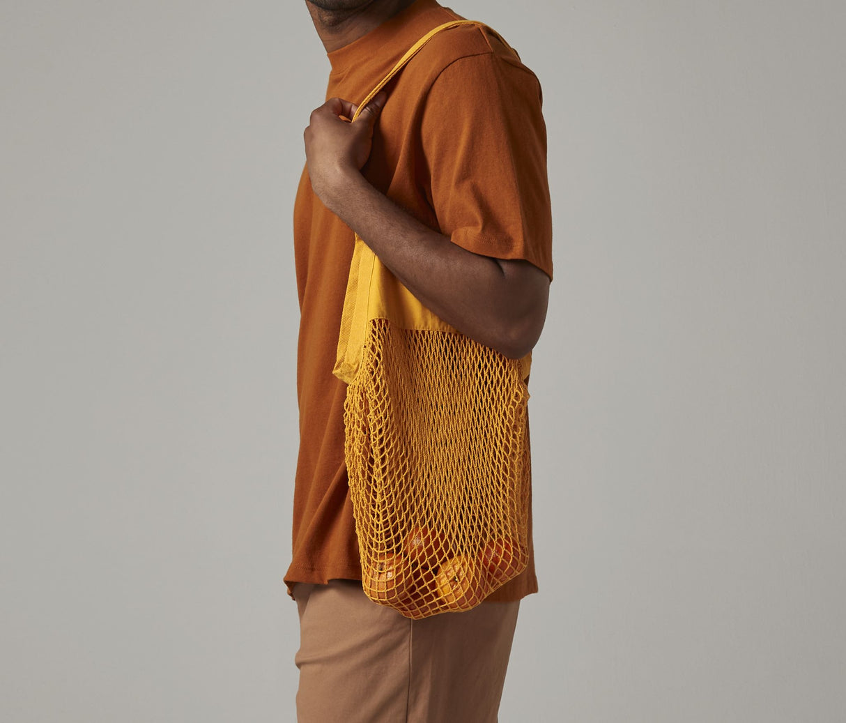 WESTFORD MILL ORGANIC COTTON MESH GROCERY BAG