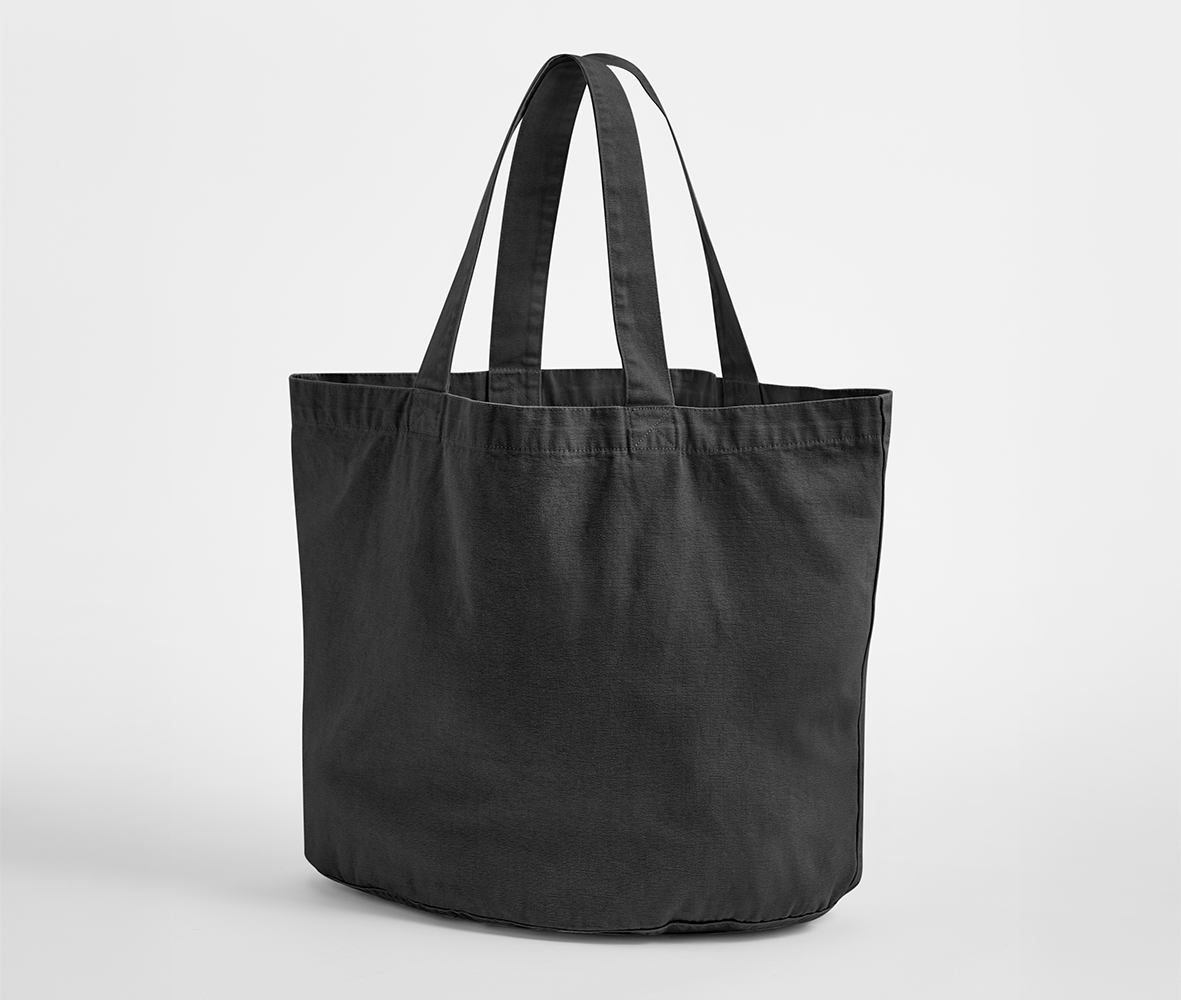 GARMENT-DYED SHOPPER