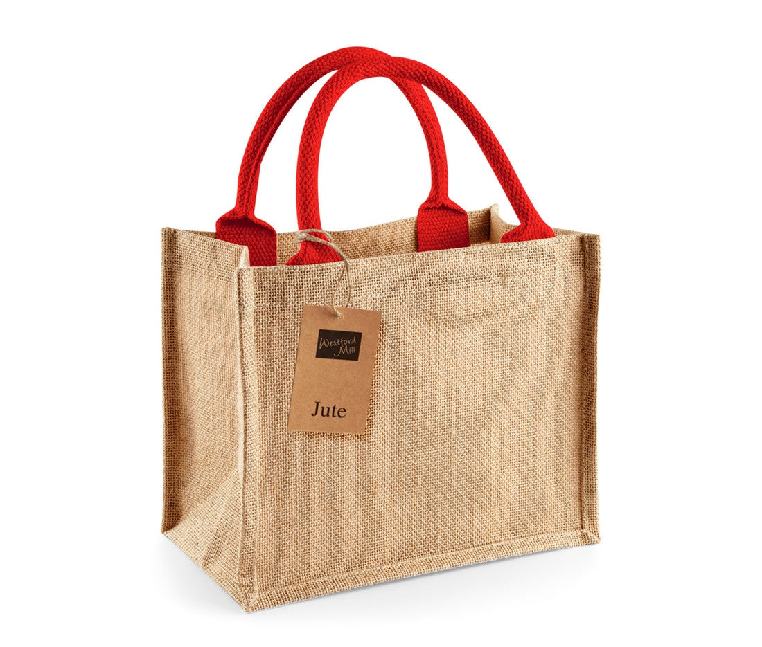 WESTFORD MILL JUTE MINI GIFT BAG