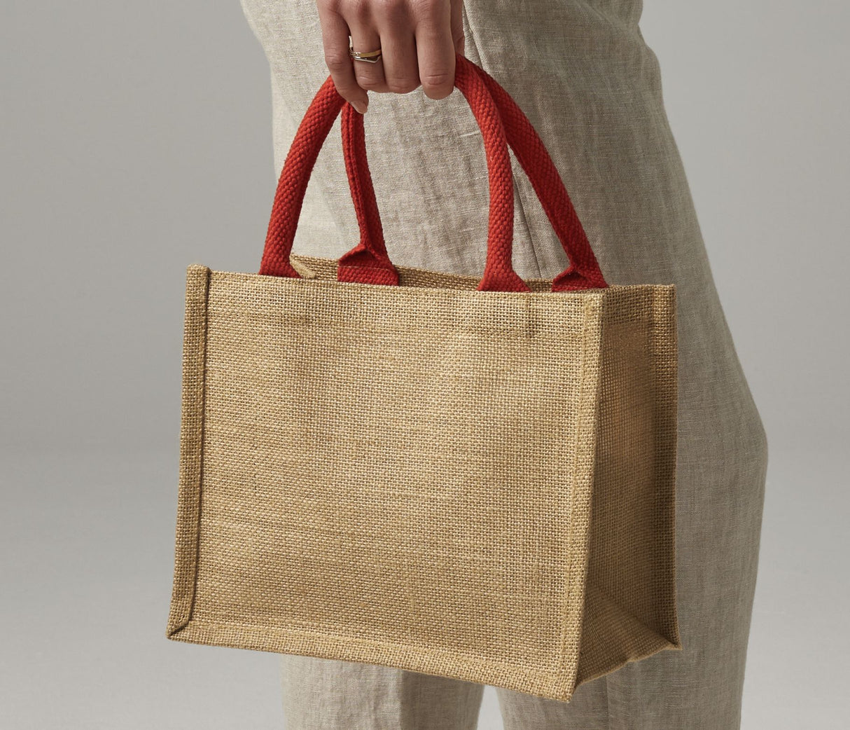 WESTFORD MILL JUTE MINI GIFT BAG