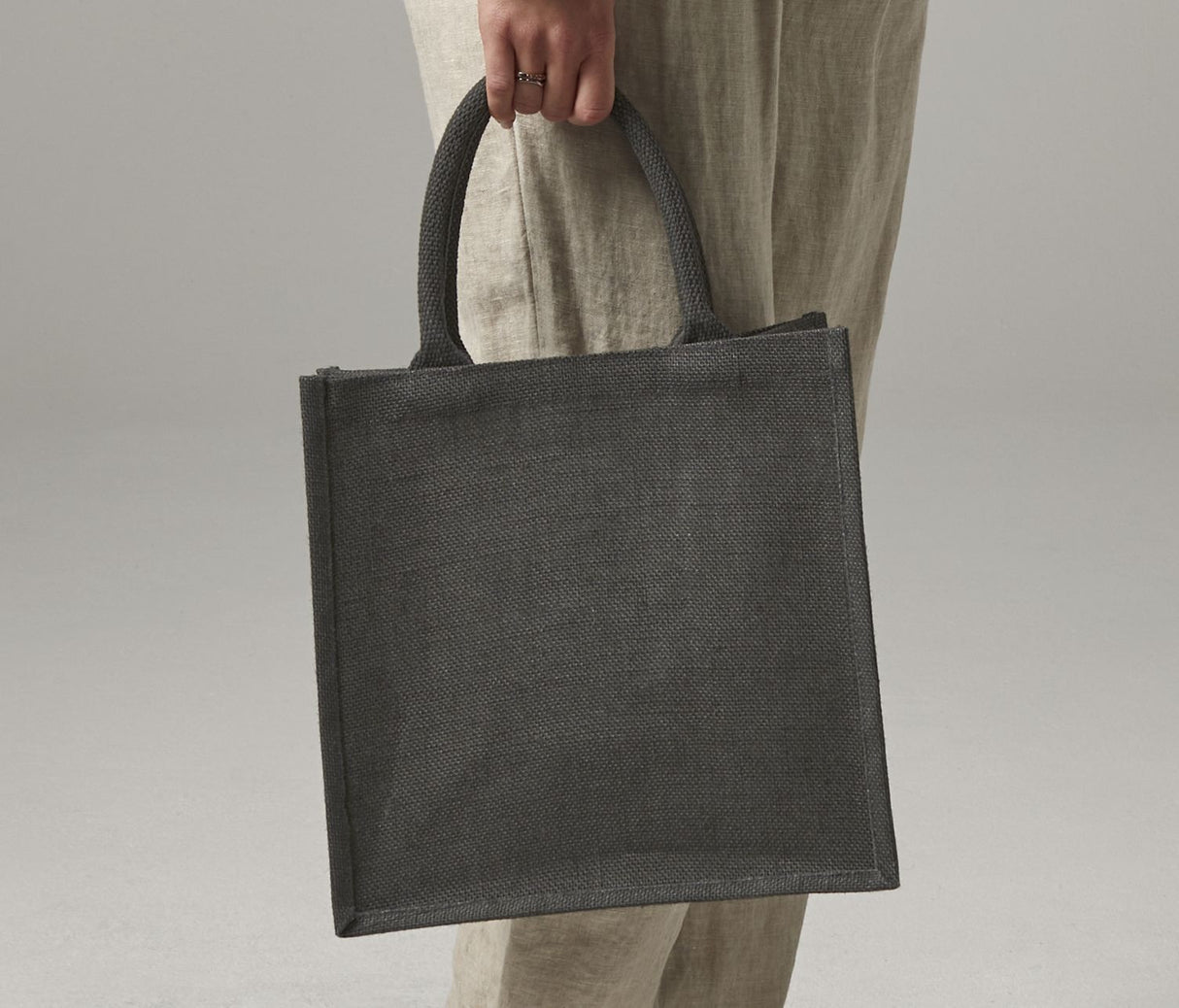 WESTFORD MILL JUTE MIDI TOTE