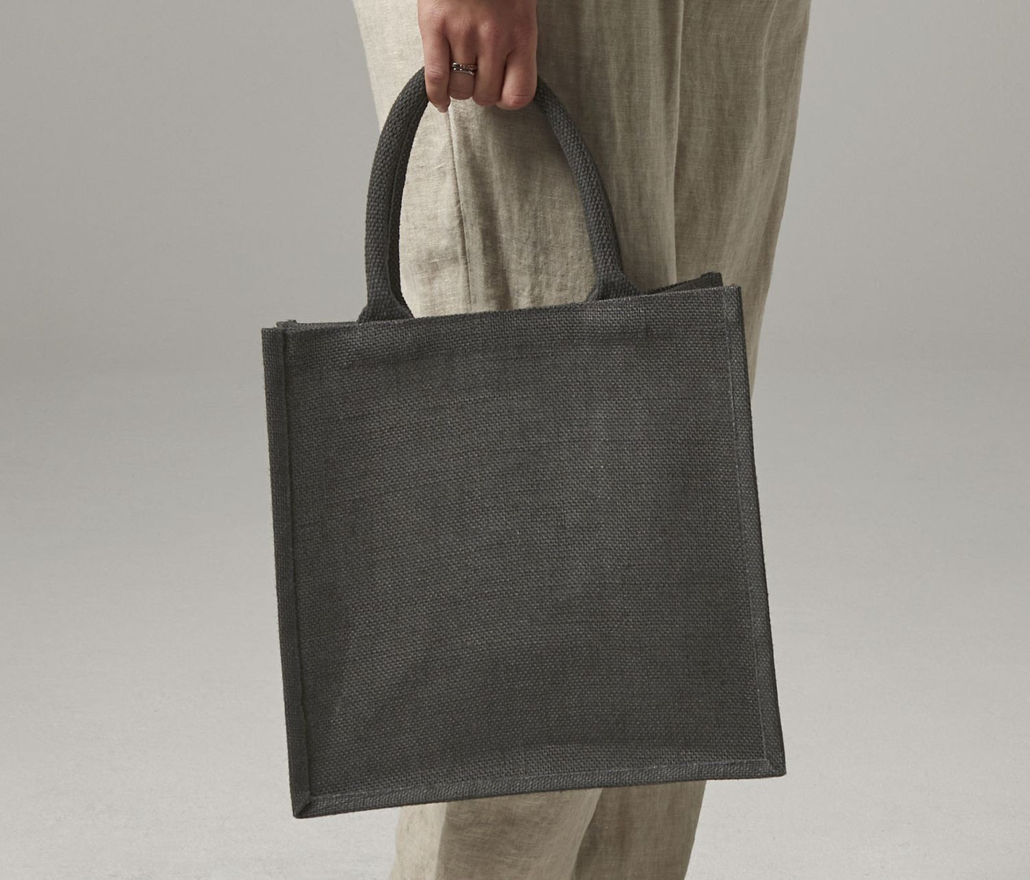 WESTFORD MILL JUTE MIDI TOTE