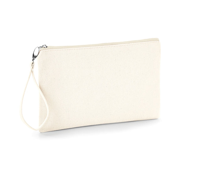 CANVAS WRISTLET POUCH